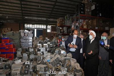 ۲۵ میلیارد کالای مصرفی در اموال تملیکی بوشهر بلاتکلیف است