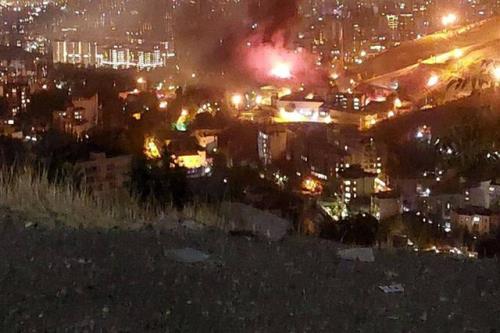 چهار فوتی و ۶۱ مجروح در آتشسوزی اوین