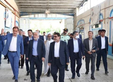 بازدید رئیس سازمان زندان ها از زندان قزلحصار