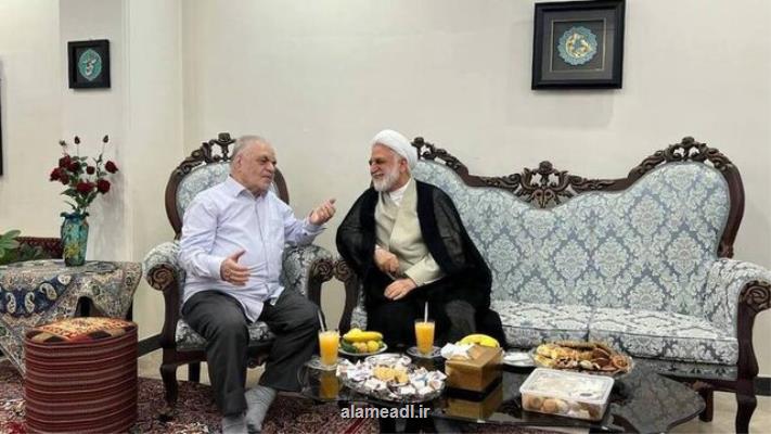 عیادت رییس قوه قضاییه از عزت الله مطهری
