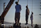 سه سارق مسلح بانك در شیراز اعدام شدند