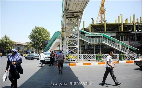 انجام تبلیغات محیطی گسترده با سوژه حقوق عابر پیاده