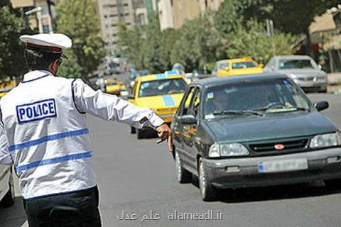 مأمور متخلف پلیس راهور بازداشت شد